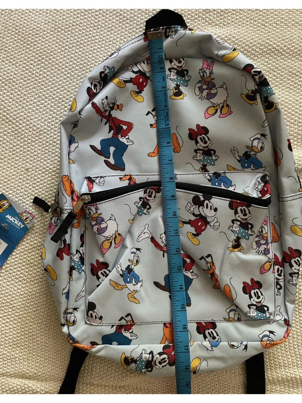Disney Multi-Color Mickey & Friends Kids Backpack - Gray Base